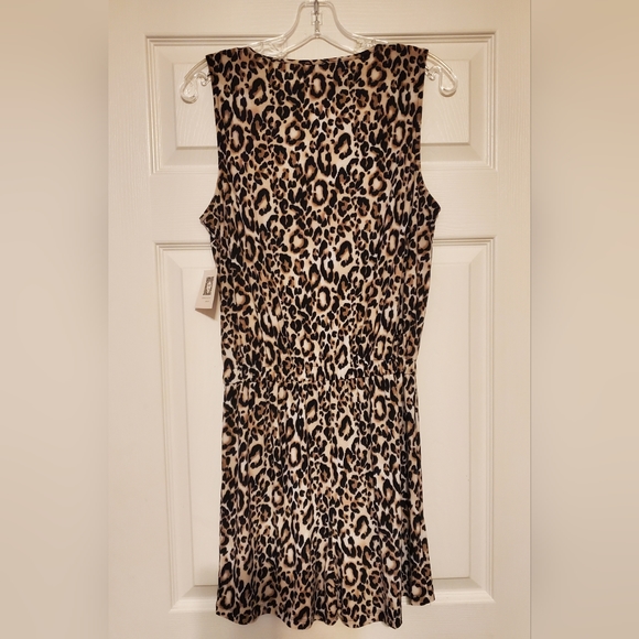 NWT- Anne Klein Animal Print Romper - Picture 2 of 10